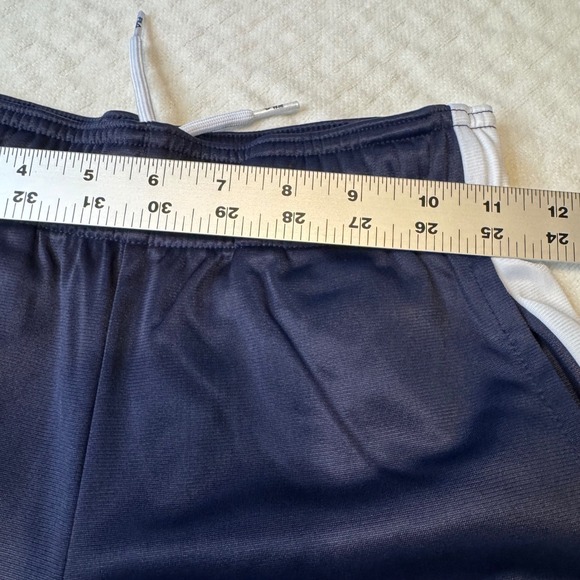 FILA Settanta Track Pant Kids Small Navy Zip Ankle Side Stripe Athletic Sports - Picture 7 of 8